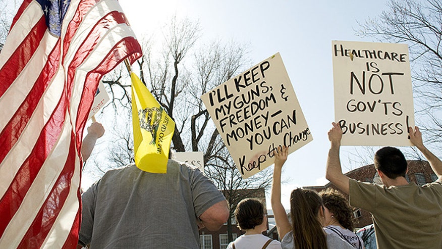 Health protesters in Mo.