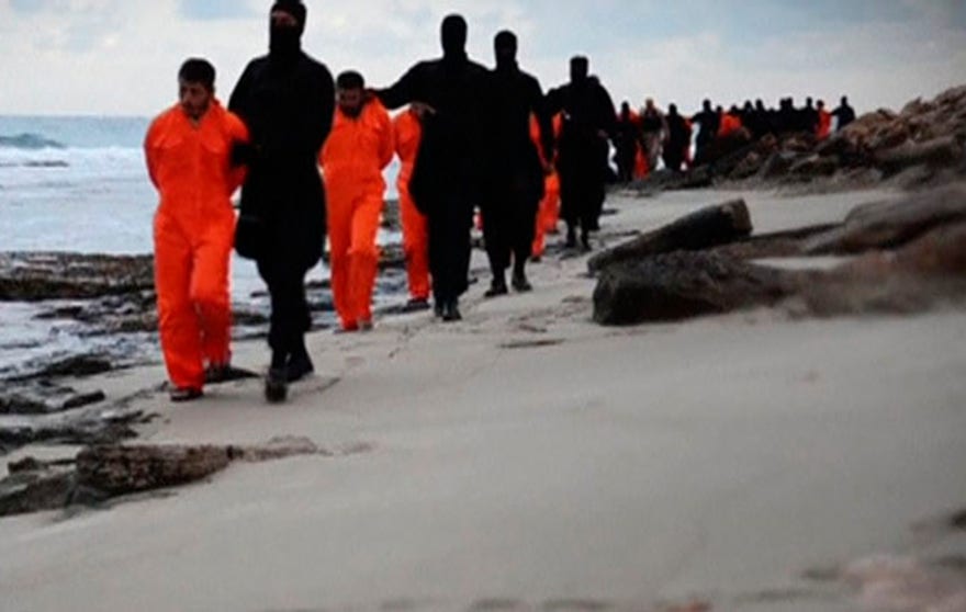 ISIS march Coptic Christians.jpg