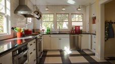 Forget everything you think you know about vinyl floors from the kitchens of decades past. It’s durable and easy to clean, and it comes in a vast array of colors and patterns. This often undervalued material deserves a second chance to become part of any contemporary home.