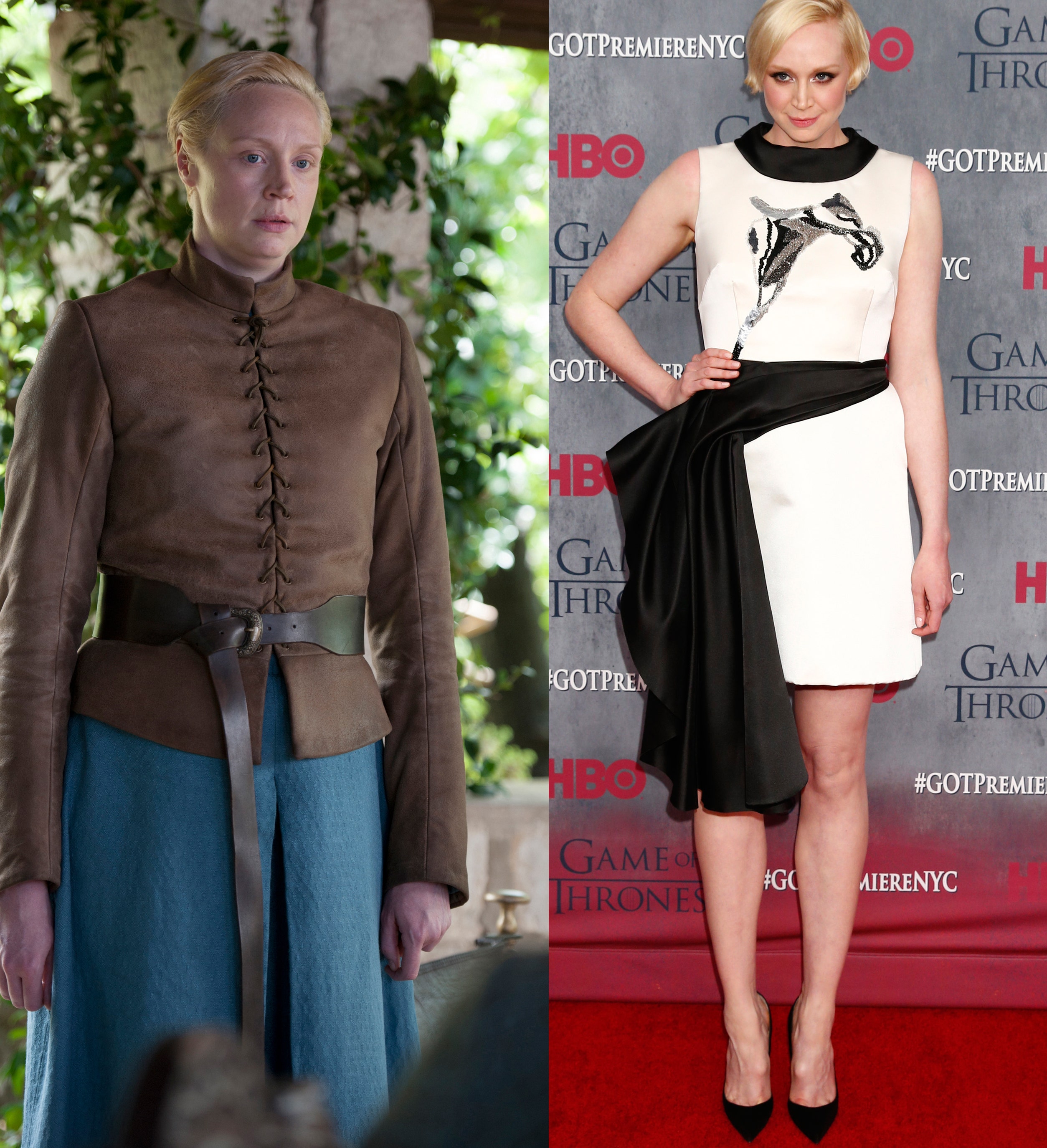 Gwendoline Christine as Brienne of Tarth