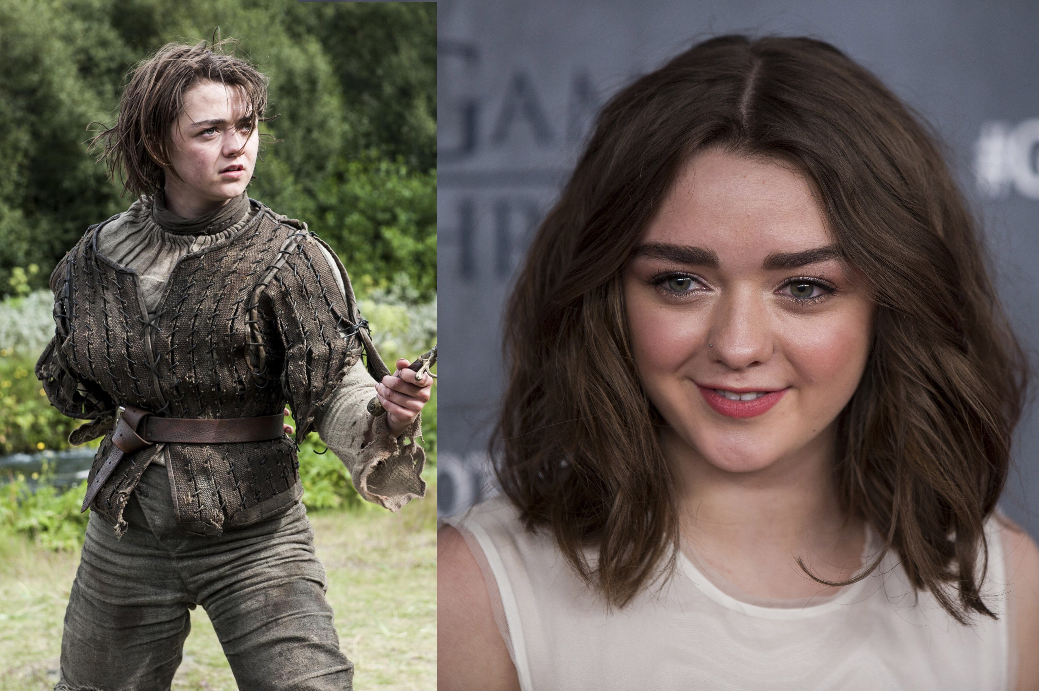Maisie Williams as Arya Stark