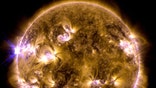 Eruptions on the sun's surface can blasttons of plasma into space -- sometimes right at the Earth. Astonishing pictures show the giant flares and clouds of ionized gas erupting from the star.