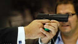 >It’s where the world’s militaries come to window shop, and everything from missiles and warships to knives and parachutes were on display. From robots and rifles to machine guns and more, here are five of the biggest “reveals” this year.