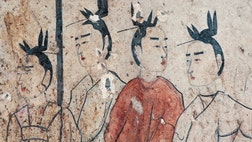 A colorful, well-preserved mural tomb, where a military commander and his wife were likely buried nearly , years ago, has been uncovered in China.