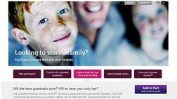 A personal genetics firm was recently granted a patent on a system that lets you predict the traits of a baby -- but the company promises not to use.