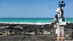 Few have explored the remote volcanic islands of the Galapagos archipelago, an otherworldly landscape inhabited by the world's largest tortoises and other fantastical creatures that inspired Charles Darwin's theory of evolution.