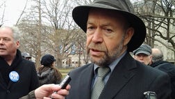 NASA’s James Hansen, a controversial and highly vocal voice of alarm about the planet’s changing climate, will retire as the director of the Goddard space institute, NASA announced Tuesday -- and plans to immediately sue his former employer.