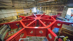 Scientists on Long Island are preparing to move a -foot-wide electromagnet , miles over land and sea to its new home at the U.S. Department of Energy's Fermi National Accelerator Laboratory in Illinois. The trip is expected to take more than a month.