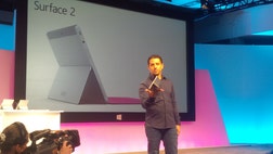 >The world’s largest software company unveiled the Surface 2 and the Surface Pro 2 at an event Monday in Manhattan -- convertible tablets that the company hopes will take on the iPad.