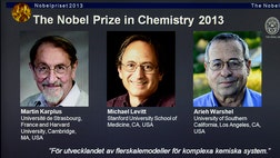 >Martin Karplus, Michael Levitt and Arieh Warshel have won this year's Nobel Prize in chemistry for laying the foundation for computer models used to understand and predict chemical processes.