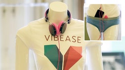 The digital domain is creeping off our desktops and onto our bodies, from music players that match your tunes to your heart beat, to mood sweaters that change color depending on your emotion.