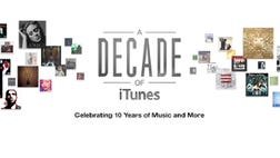 >Today is iTunes' 10th birthday. The music service has come a long way in its decade of existence.