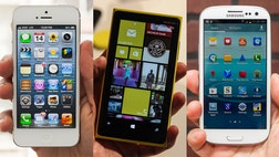 It was a big year for smartphones: Apple finally released the iPhone , Samsung proved itself to be a serious contender and Nokia continued its Windows streak with the Lumia . Here are the best phones of the year.