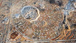 Archaeologists have uncovered an extraordinary mosaic that would've been used as the floor of a public building during the Byzantine Period in what is today Israel, the Israel Antiquities Authority (IAA) announced.