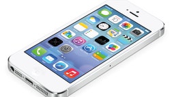 >Apple is throwing out most of the real-world graphical cues from its iPhone and iPad software, like the casino-green 