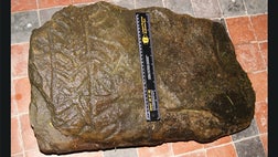 In a small Welsh village, two archaeologists were enjoying an evening stroll in the woods when they stumbled upon a long-lost medieval stone with religious significance.