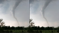 >Inconceivable” tornadoes, rated F6, have wind speeds of 319 miles per hour and can hurl cars and refrigerators like missiles.