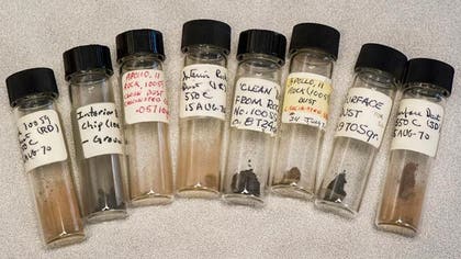 Vials of moon dust brought back to Earth by the first men on the moon have been found inside a lab warehouse in California after sitting in storage unnoticed for more than  years.