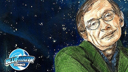   Living legend Stephen Hawking has already achieved superhero status in the eyes of many science geeks, and now his ideas are being honored in comic book form