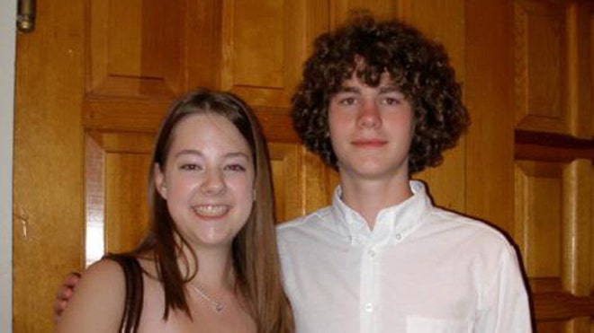 Ian Burnet with friend