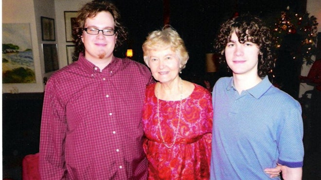 Ian Burnet with family