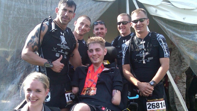 Peck at Marine Corps Marathon