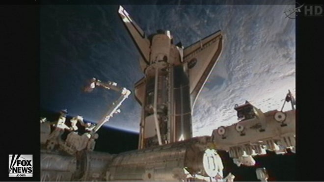 Shuttle Docked
