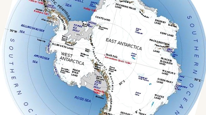 antarctica-map NASA