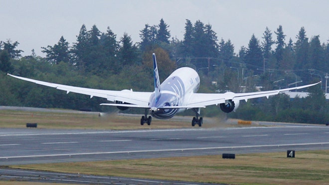 First Boeing 787