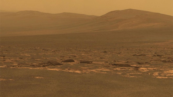 Mars Crater