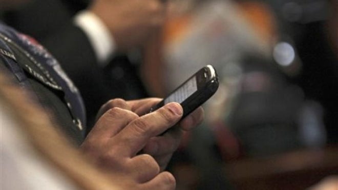 Person on phone