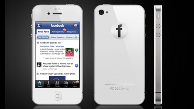 Facebook Phone Mockup