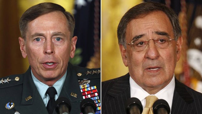 Gen. David Petraeus CIA Director Leon Panetta