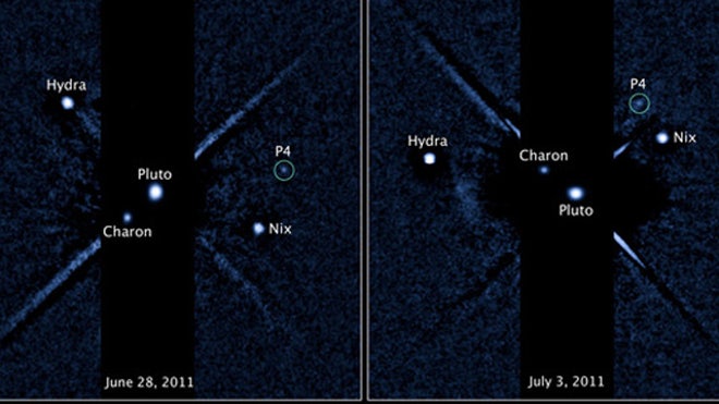 New moon round Pluto Hubble