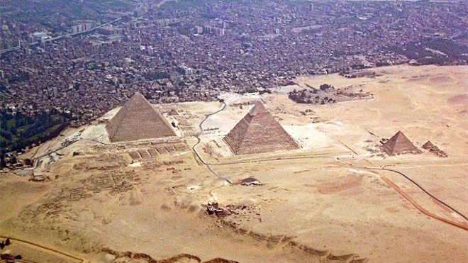 Pyramids From Space