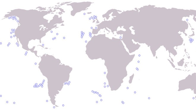 World's Major Seamounts