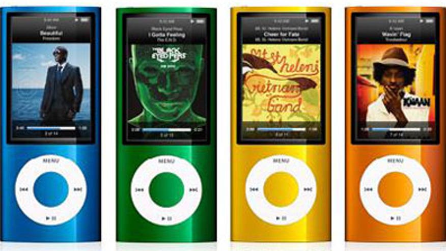 iPod Nanos Side by Side