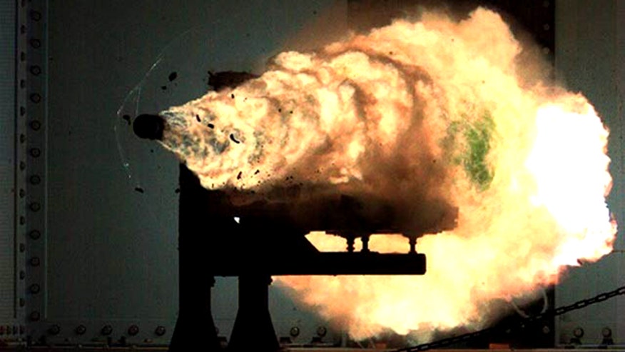 Navy Railgun 2008 Test