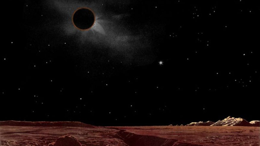lunar Eclipse From Moon