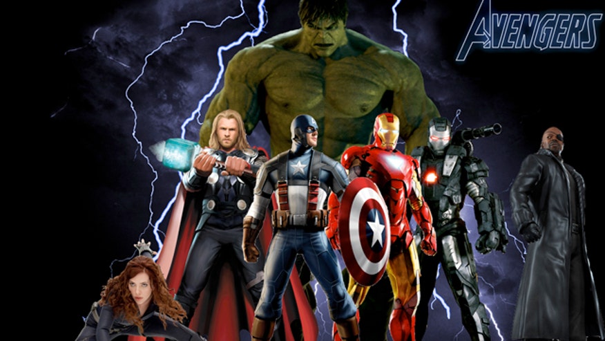 The Avengers movie poster Disney