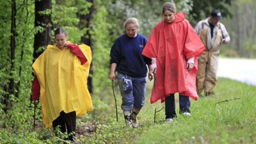 rural road for evidence in the disappearance of Holly Bobo (AP