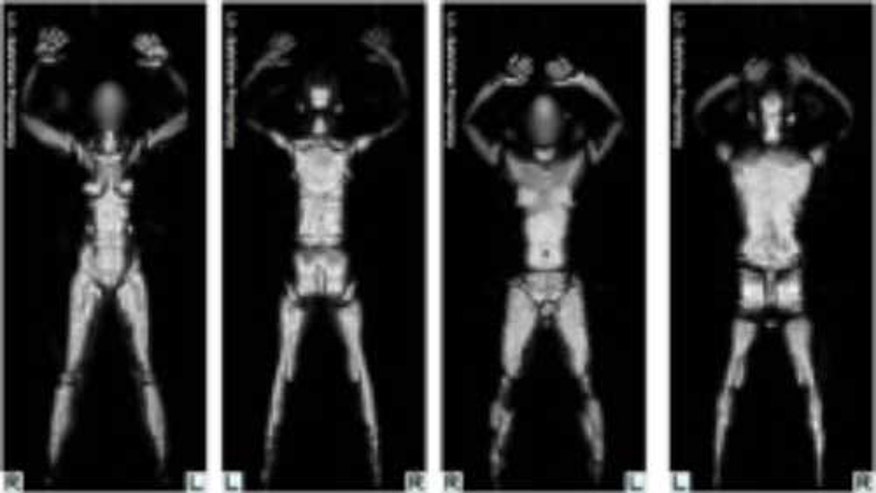 Scan from a Millimeter Wave Detector
