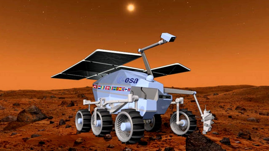The European Space Agency's ExoMars rover