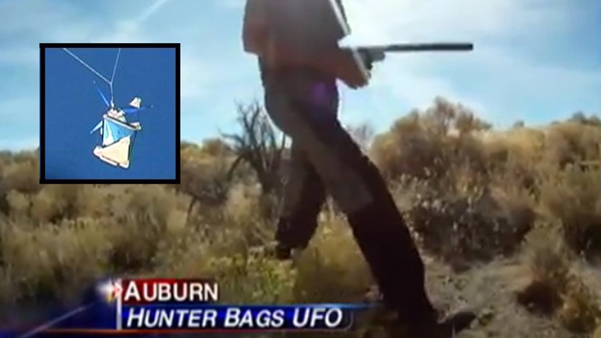 nevada hunter spies UFO