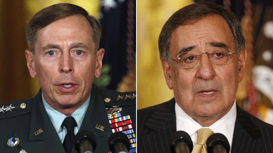 Gen. David Petraeus CIA Director Leon Panetta