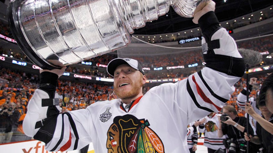 Chicago Blackhawks right wing Marian Hossa