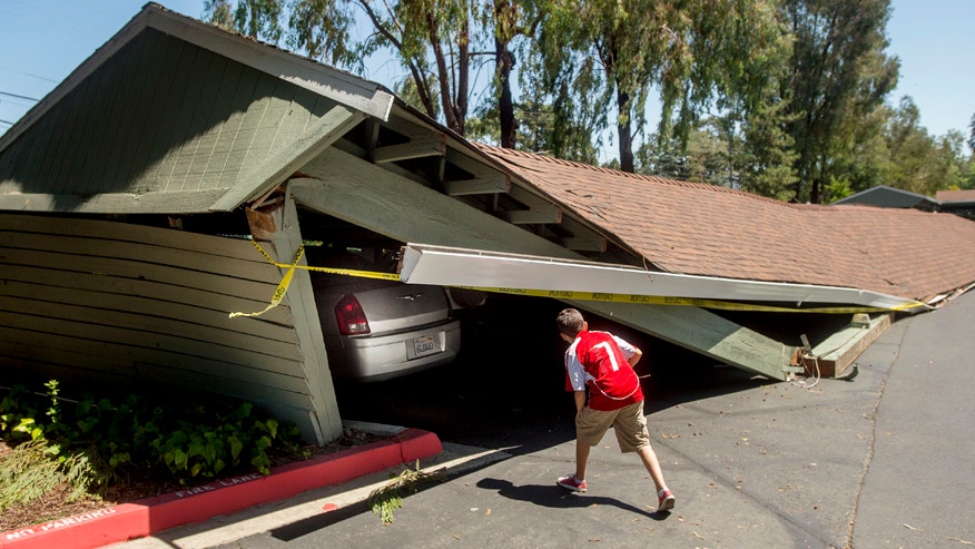 Magnitude 6 0 Earthquake Strikes Napa Valley Fox News