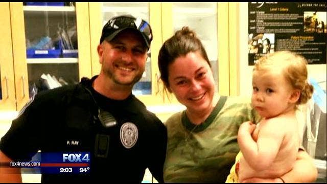 Officer credited with saving Texas tot who swallowed a coin - Fox News