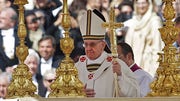 Cardinal Jorge Bergoglio of Argentina, who was elected by his peers and goes by the name Pope Francis, is the first pope from the Americas.