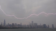 A massive storm system originally forecast to affect one in five Americans from Iowa to Maryland surged Thursday toward the Mid-Atlantic after causing widespread power outages but largely failing to live up to its billing in ferocity through the Upper Midwest.